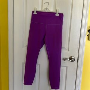Lululemon align 25 inch fuchsia leggings